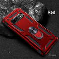 Luxury Armor Car Holder Ring Soft Case for Galaxy S10/ S10 Plus