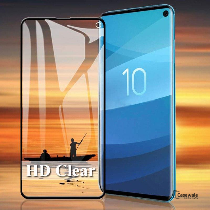 5D Tempered Glass Screen Protector For Samsung Galaxy S10/ S10 Plus