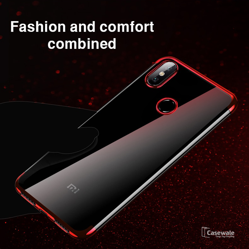 Luxury High-end Fashion Transparent Case For Redmi Note 5 Pro