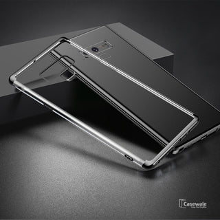 High-end Fashion Transparent Plated Phone Case for Galaxy Note 9