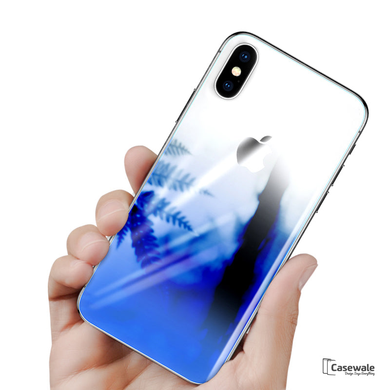 iPhone X 9H Gradient Back Tempered Glass