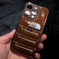 iPhone 14 Series Luxury North Face Puffer Phone Case