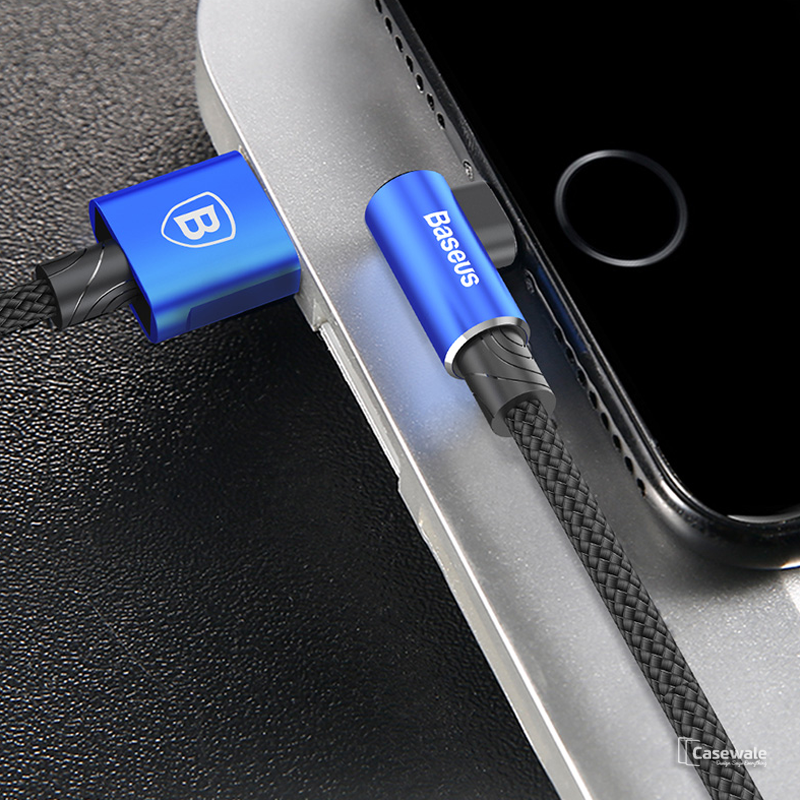 Baseus 90 Degree L Type USB Cable For iPhone