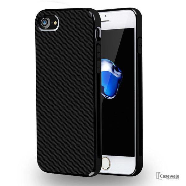 iPhone 7/ 7 Plus Carbon Fiber Ultra-thin Protection Back Case