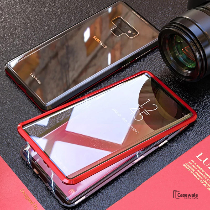 LUPHIE Double Glass 2nd Generation Magnetic Glass Case [100% Satisfation Guaranteed *SALE]