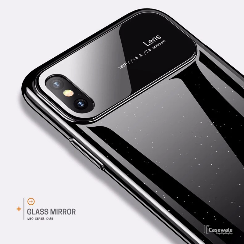 Luxury Smooth Ultra Thin Mirror Effect Case For iPhone XS