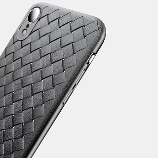 Luxury Grid Weaving Ultra Thin Protective Case for iPhone XR