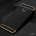 Luxury 3 in 1 Electroplating Back Case for Galaxy A8 Plus