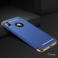Luxury Electroplating 3 in 1 Case for iPhone X
