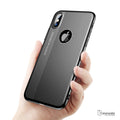 Luxury Plating Ultra Thin Hollow PC Case for Apple iPhone X