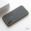 Anti-knock Armor Transparent Matte Hard Case for iPhone X, XS, XR or XS Max