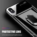 Luxury Mirror Effect Ring Bracket Case for iPhone