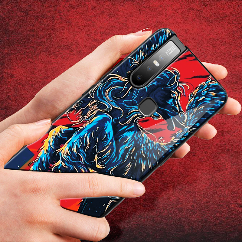 Horse - Universal Symbol of Freedom Pattern Glass Case for Vivo V15