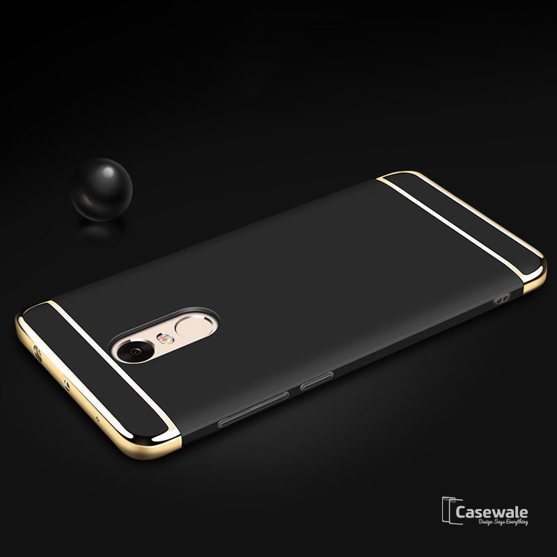 Luxury 3 in 1 Electroplating Case for Redmi Note 5