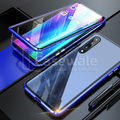 LUPHIE Double Glass 2nd Generation Magnetic Glass Case for Galaxy A70 [100% Satisfation Guaranteed]