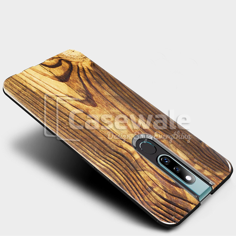 Original Texture Pattern Luxury Glass Case for Oppo F11 Pro