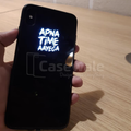 Luxury Smooth Glass Apna Time Ayega LED Light Case For iPhone XS Max
