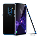Galaxy S9/S9 Plus High-end Fashion Transparent Plated Phone Case