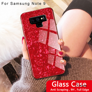 Luxury Marble Pattern Tempered Glass Case for Samsung Galaxy ( SALE )