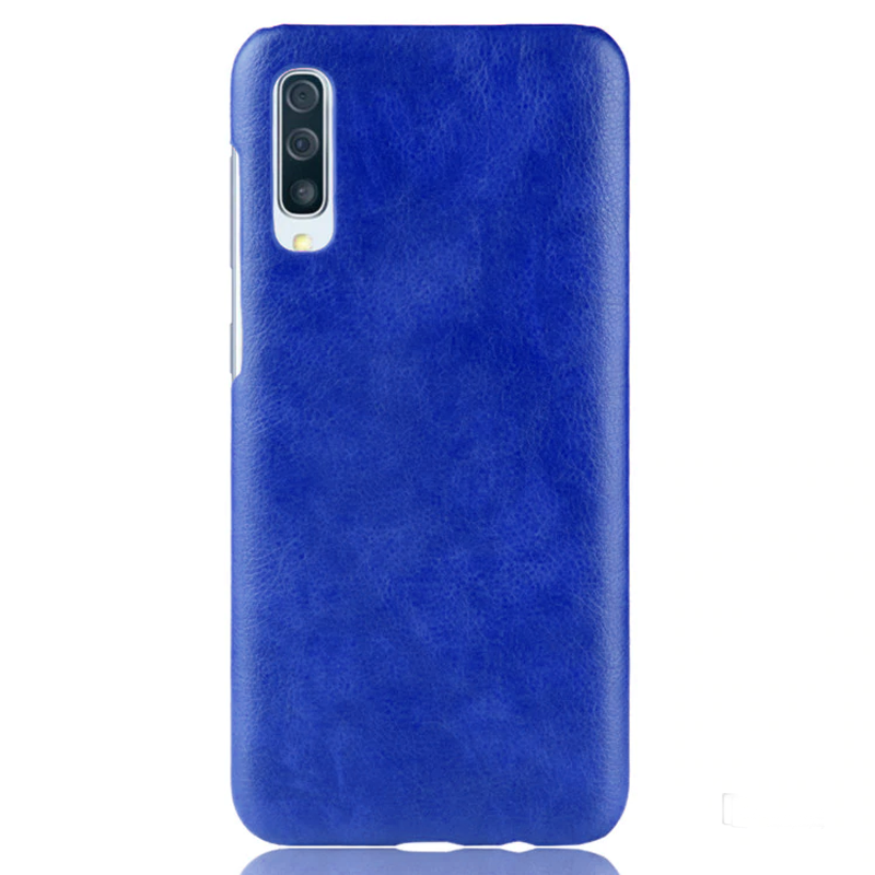Luxury Leather Finish Full Protection Case for Galaxy A50