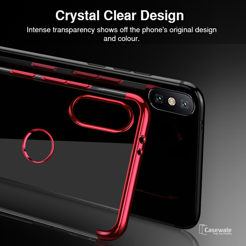Luxury High-end Fashion Transparent Case For Redmi Note 5 Pro