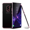 Galaxy S9/S9 Plus High-end Fashion Transparent Plated Phone Case