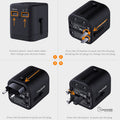 Mcdodo 2.4A Dual USB Charger International Travel Power Adapter