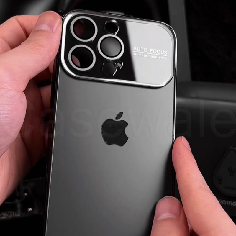 iPhone 13/14 Series New Generation Logo Engraved Glass Case