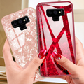 Luxury Marble Pattern Tempered Glass Case for Samsung Galaxy ( SALE )