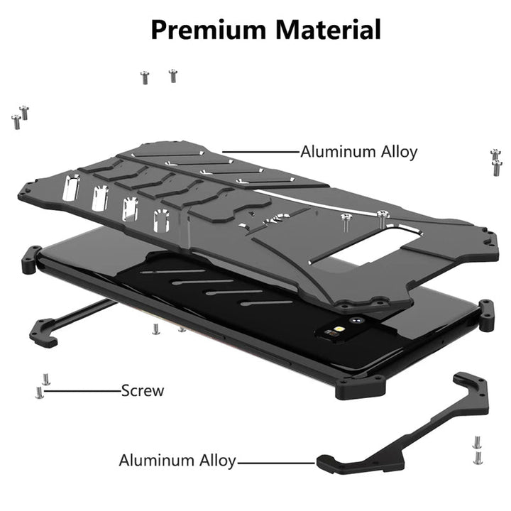 Batman Luxury Metal Aluminum Armor Case for Galaxy S10 / S10 Plus