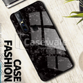 Luxury Marble Pattern Tempered Glass Case for Vivo V15 Pro