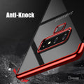 High-end Fashion Transparent Plated Phone Case for Galaxy Note 9