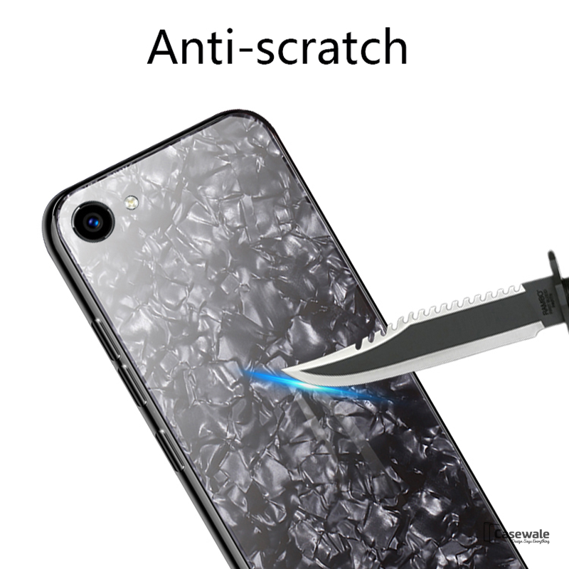 Luxury Marble Pattern Tempered Glass Case for iPhone 6/ 7/ 8 ( SALE )