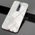 Luxury Marble Pattern Tempered Glass Case for Oppo F11 Pro