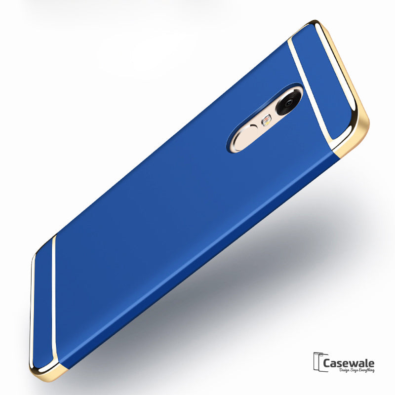 Luxury 3 in 1 Electroplating Case for Redmi Note 5