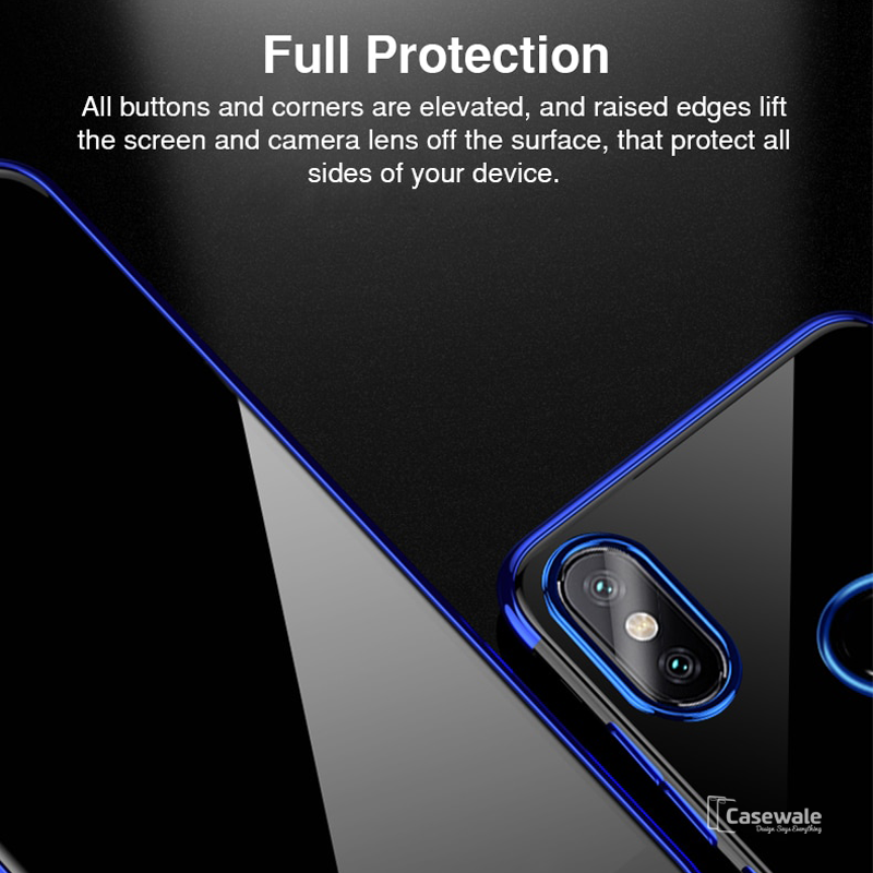 Luxury High-end Fashion Transparent Case For Redmi Note 5 Pro
