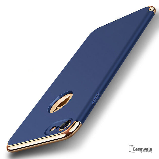 Luxury Back PC Hard Armor Shell Cover for iPhone 7/ 7 Plus