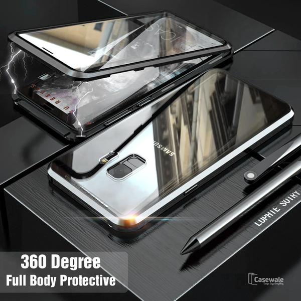 LUPHIE Double Glass 2nd Generation Magnetic Glass Case [100% Satisfation Guaranteed *SALE]