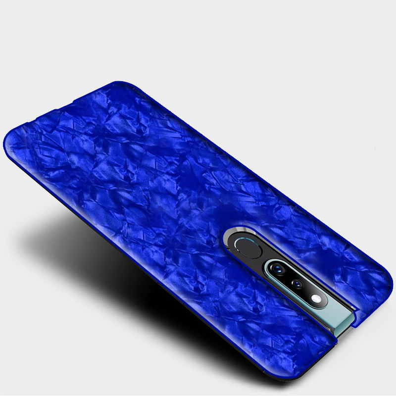 Luxury Marble Pattern Tempered Glass Case for Oppo F11 Pro