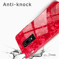 Luxury Marble Pattern Glass Case for OnePlus 6
