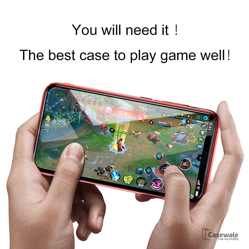 Luxury Plating Ultra Thin Hollow PC Case for Apple iPhone X
