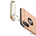 Luxury Electroplating 3 in 1 Case for iPhone X