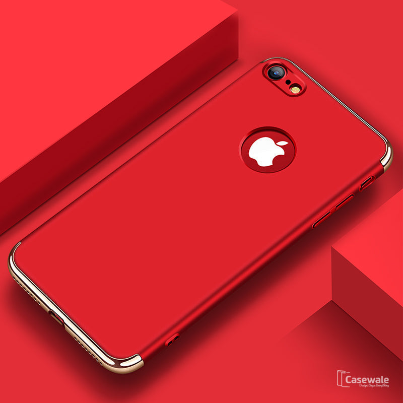 Luxury Electroplating Hard PC Case for iPhone 8/ 8 Plus