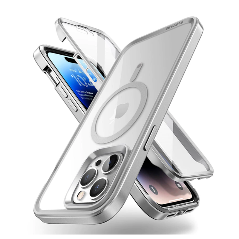 iPhone 14 Series Magsafe Bumper Case with Built-in Screen Protector
