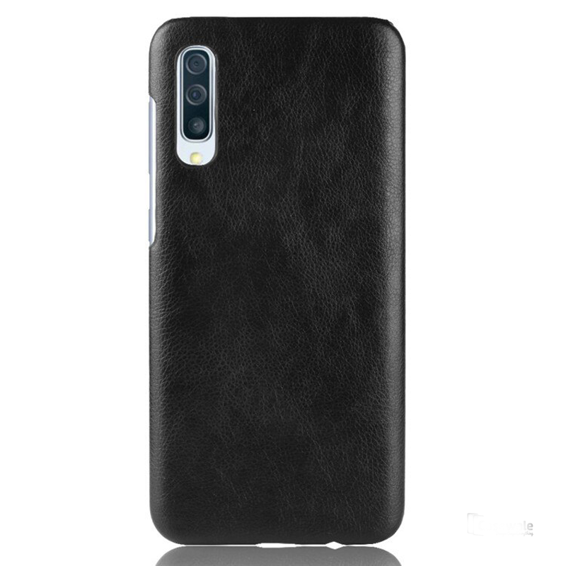 Luxury Leather Finish Full Protection Case for Galaxy A50