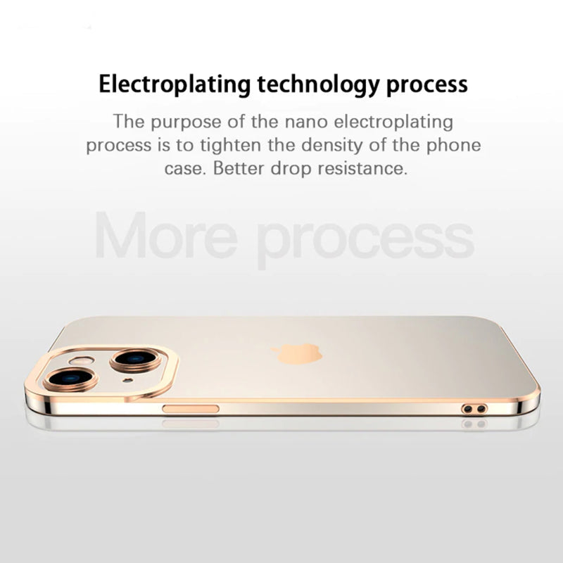 iPhone 13 Series Shiny Electroplating Case