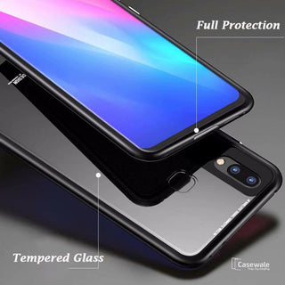 Luxury 9H Tempered Glass Phone Case for Vivo V11