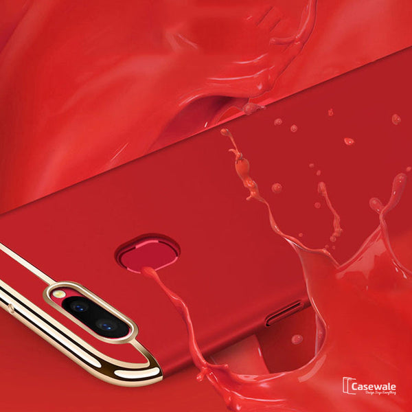 Luxury Electroplating 3 in 1 Case for OnePlus 5T