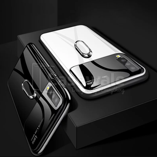 Luxury Mirror Effect Ring Bracket Phone Case for Galaxy A70