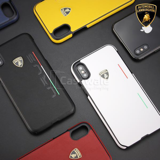 Lamborghini® URUS 100% Genuine Leather Case For iPhone X